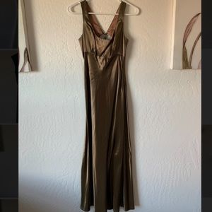 Gold vintage dress